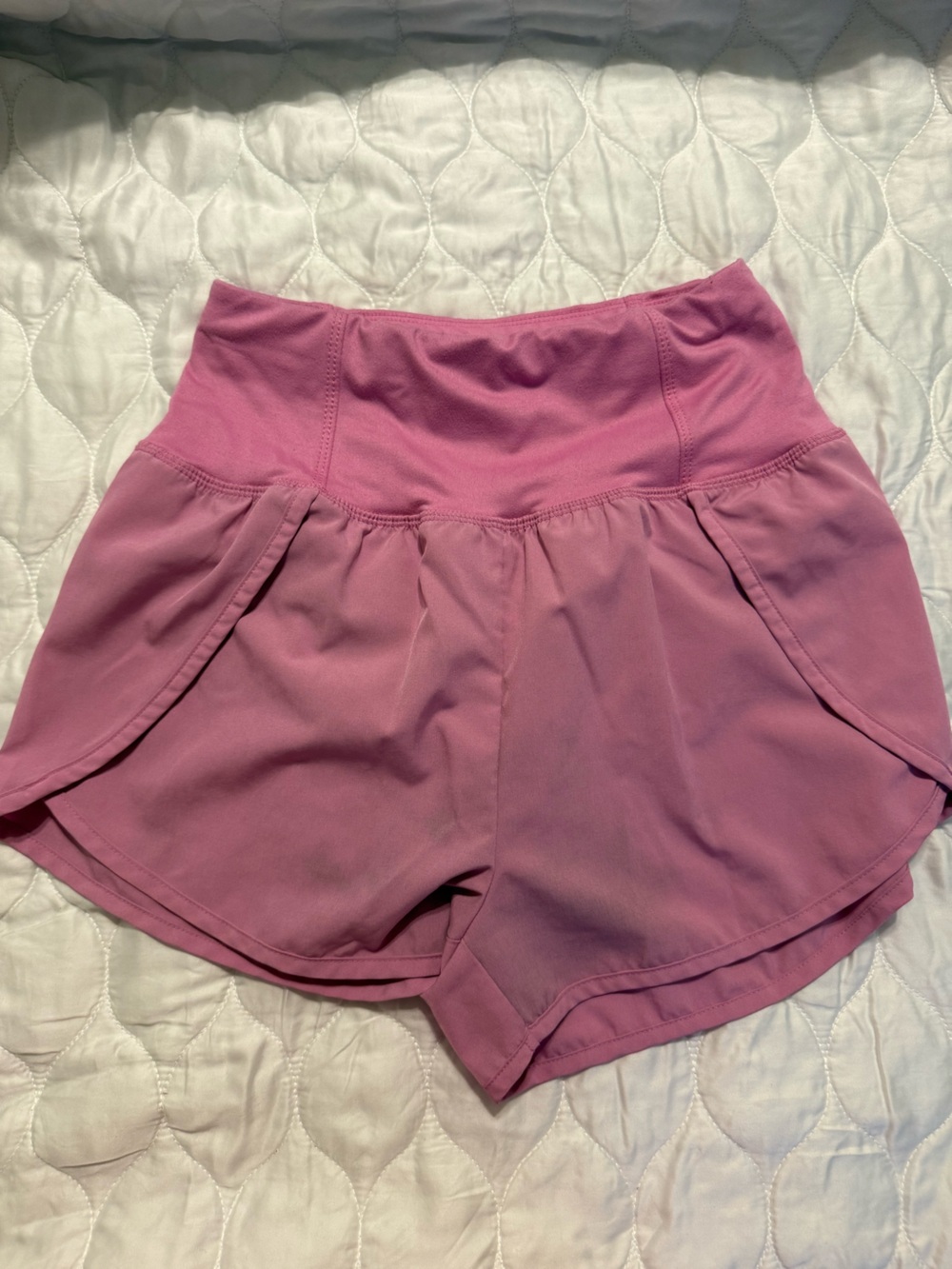 Zenana Outfitters Mauve Pink Athletic Shorts